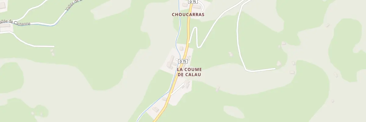 Plan du 44 Rte Vallee de Nistos à Nistos