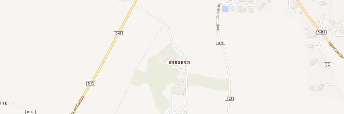 Plan du 5258 Bergerie à Saint-Puy