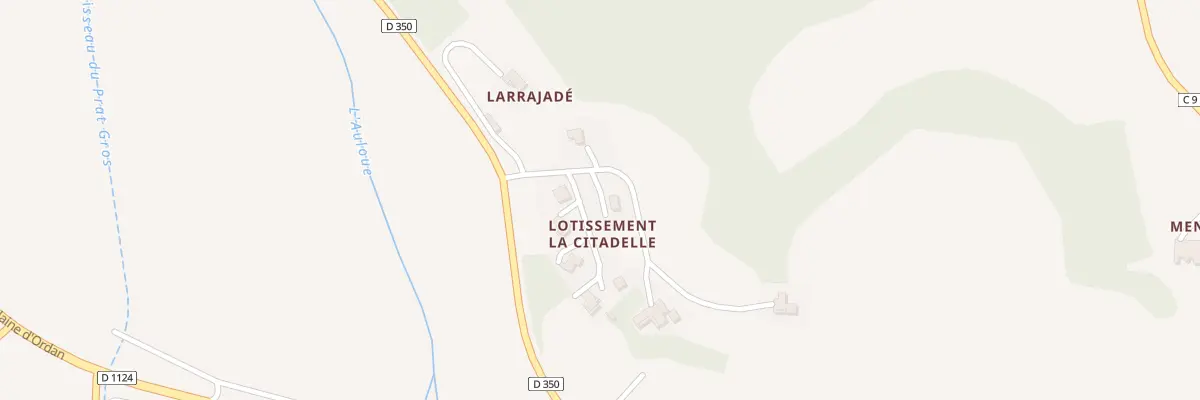 Plan du 156 Imp de Larrajadé à Ordan-Larroque