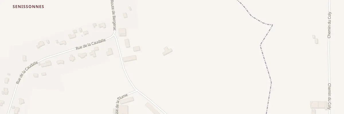 Plan du 9 Rte des Sapins à Saint-Laurent-des-Vignes