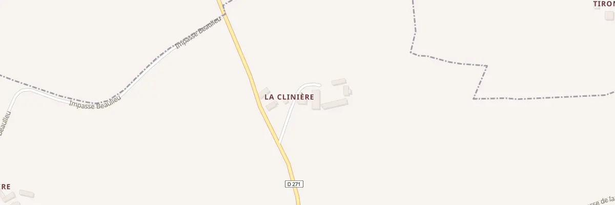 Plan du 4 Imp de la Clinière à Coulimer