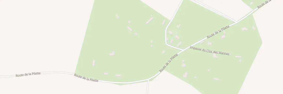 Plan du 688 Rte de la Pilette à Capelle-les-Grands