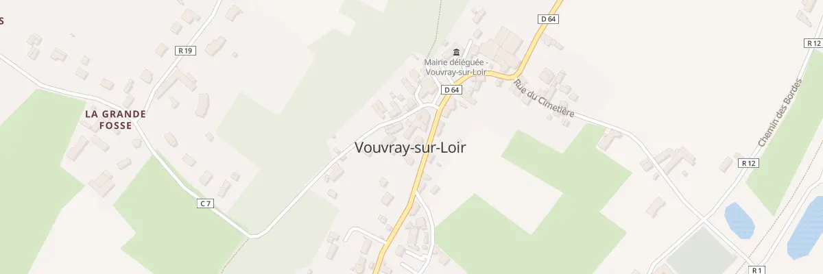 Plan du 10 Rue Oscar Moneris à Montval-sur-Loir