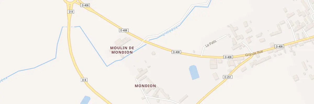Plan du 51 Vc Grande Rue à Bazoches-sur-Hoëne