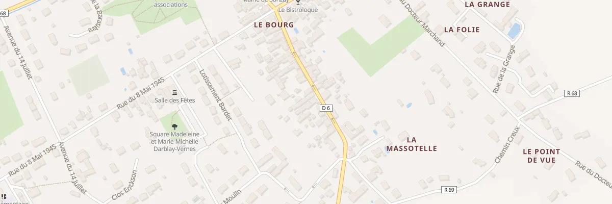 Plan du 26 Rue de la Massotelle à Sonzay