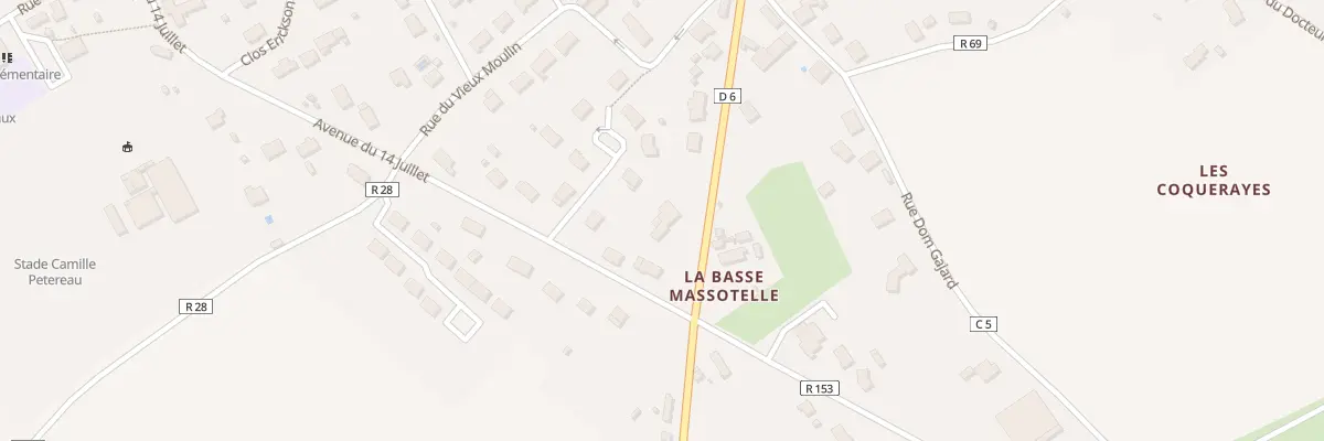 Plan du 225 La Basse Massotelle à Sonzay