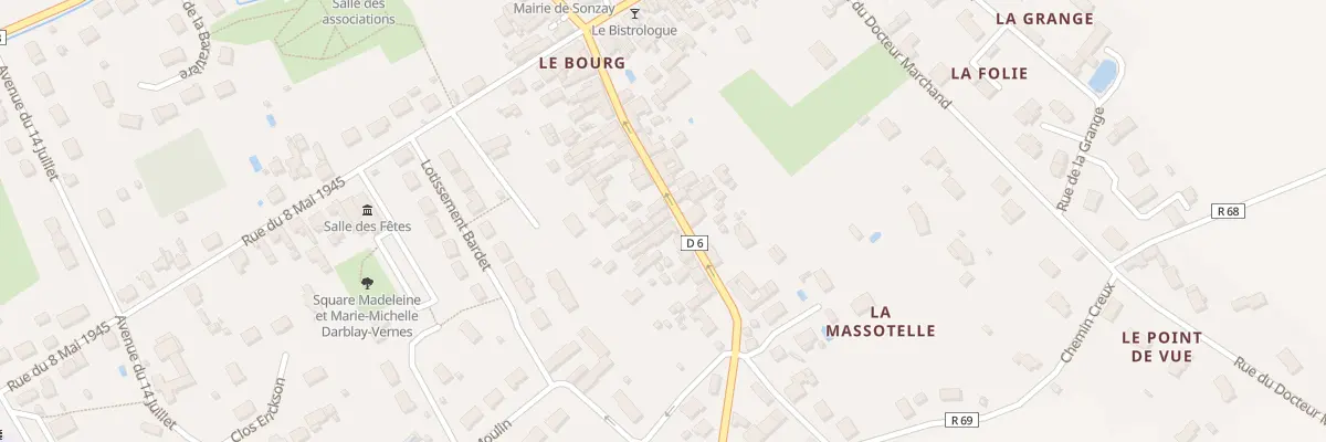 Plan du 24 Rue de la Massotelle à Sonzay