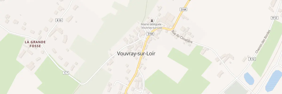 Plan du 8 Rue Oscar Moneris à Montval-sur-Loir