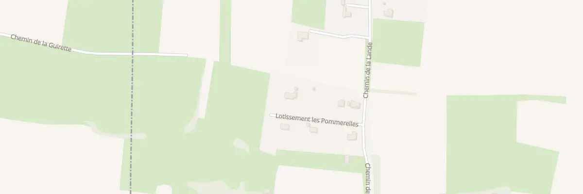 Plan du 6 Lot Les Pommerelles à Anères