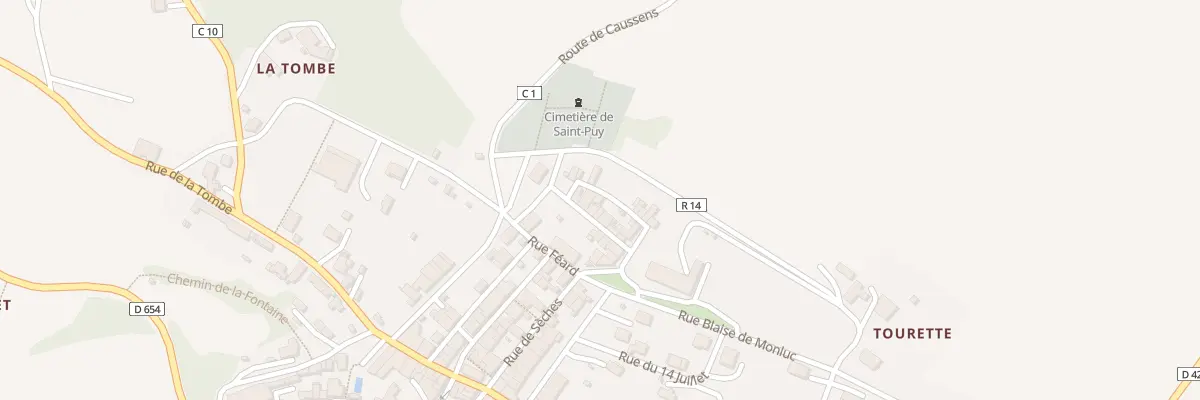 Plan du 5437 Rue du Nord à Saint-Puy