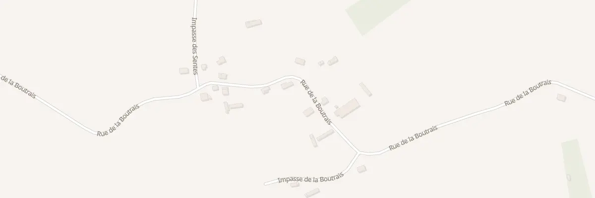 Plan du 725 Rue de la Boutrais à Saint-Pierre-des-Loges