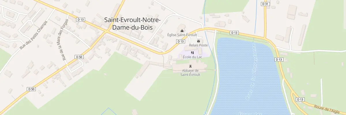 Plan du 186 Rte de l’Aigle à Saint-Evroult-Notre-Dame-du-Bois