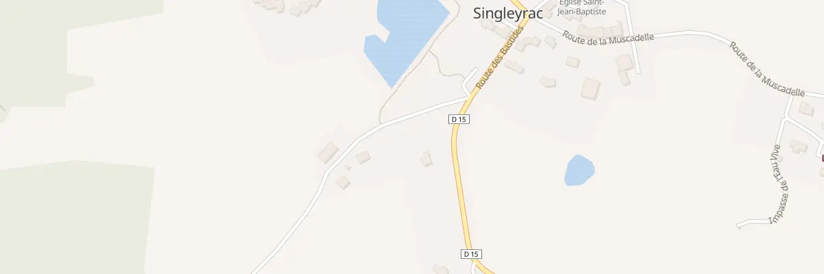 Plan du 42 Le Poirier à Singleyrac
