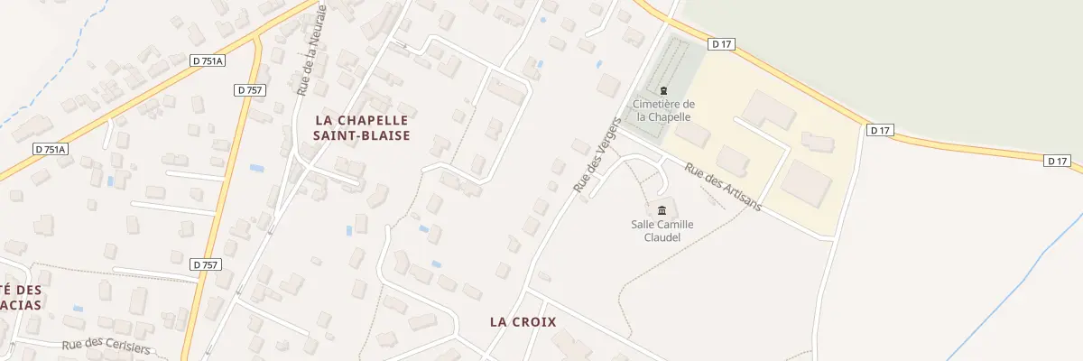 Plan du 6 Rue des Vergers à Cheillé