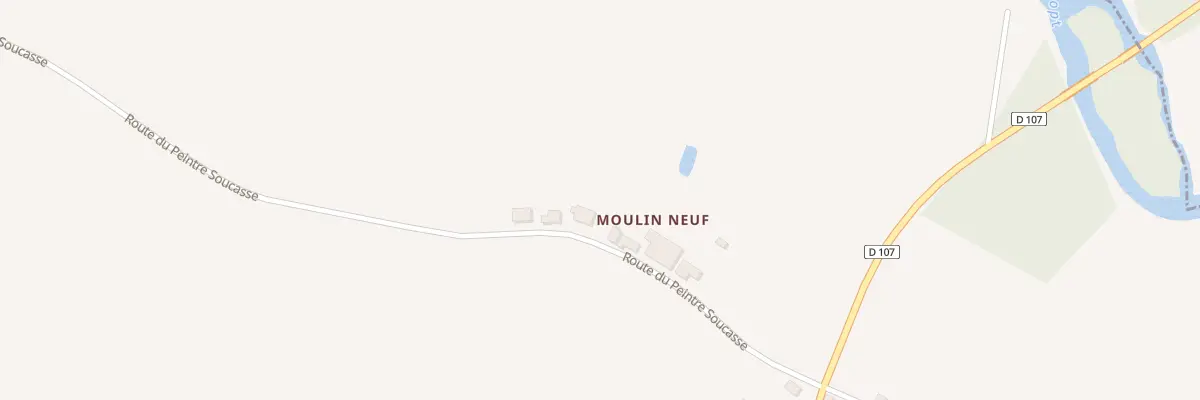 Plan du 707 Rte du Peintre Soucasse à Serres-et-Montguyard