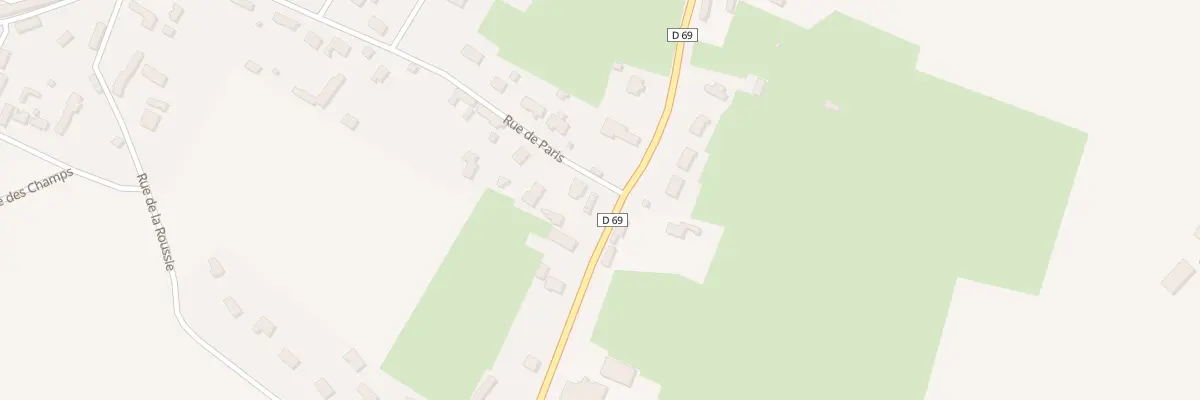 Plan du 1 Rue de Paris à Bec-de-Mortagne