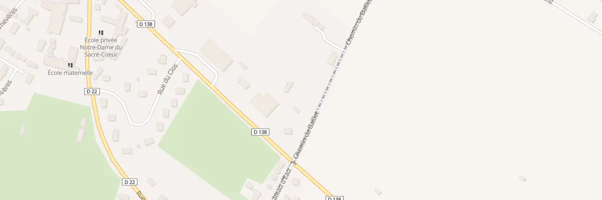 Plan du 9003 Che de Baillet à Thiberville