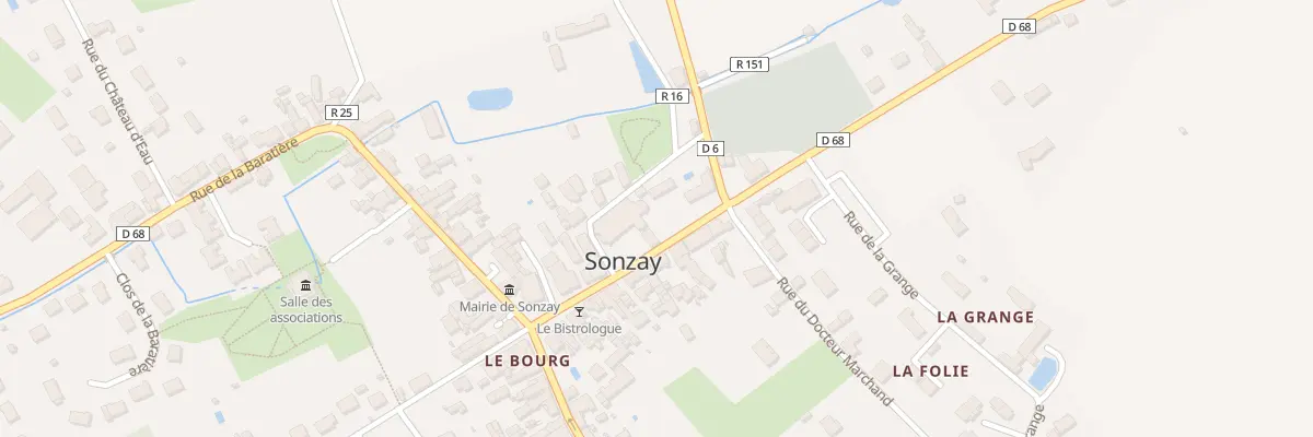 Plan du 7 Rue du 11 Novembre 1918 à Sonzay