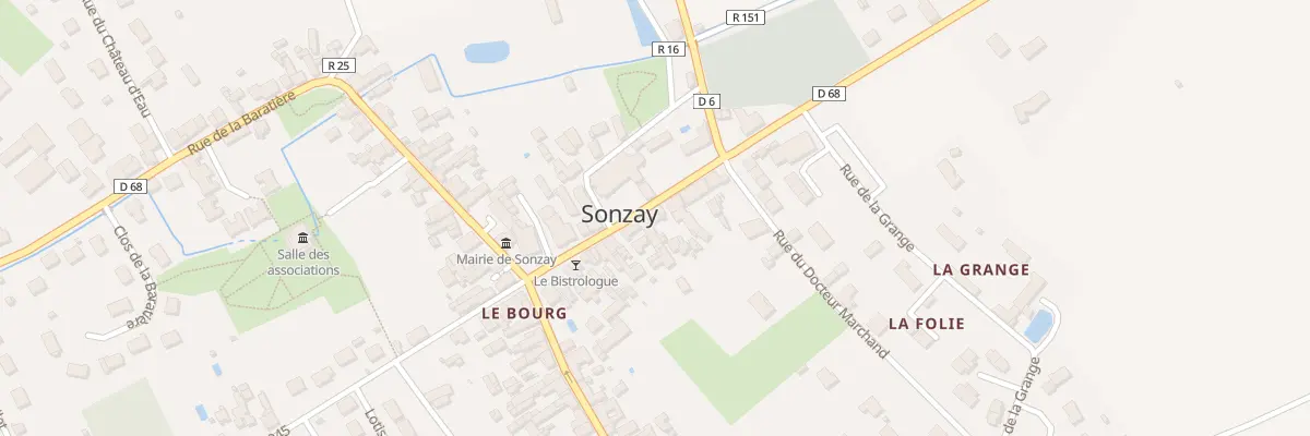 Plan du 30 Rue du 11 Novembre 1918 à Sonzay