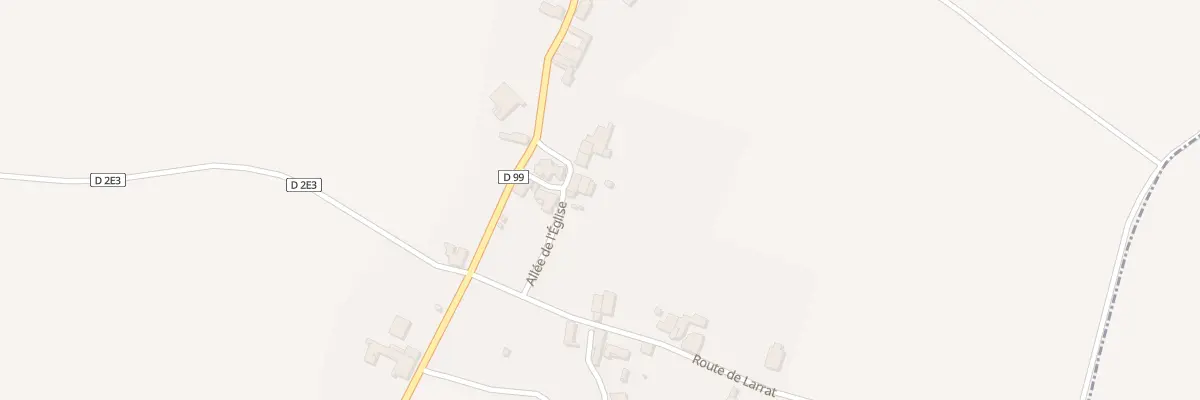 Plan du 14 Le Bourg à La Chapelle-Montabourlet