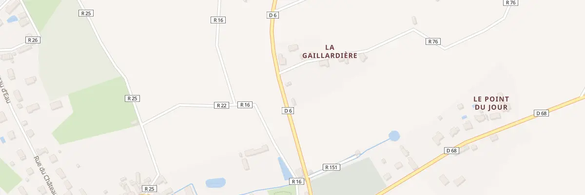 Plan du 63 La Gaillardiere à Sonzay