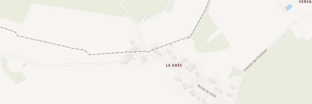 Plan du 2560 Rte du Gres à Montesquieu