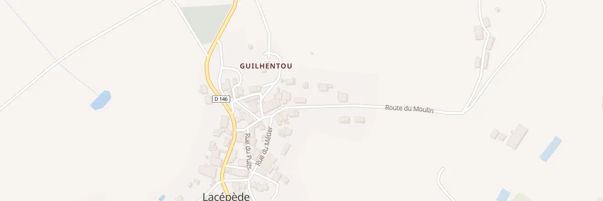 Plan du 49 Rte du Moulin à Lacépède