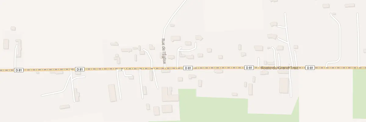 Plan du 742 Rte du Grand Trait à Saint-Antoine-la-Forêt