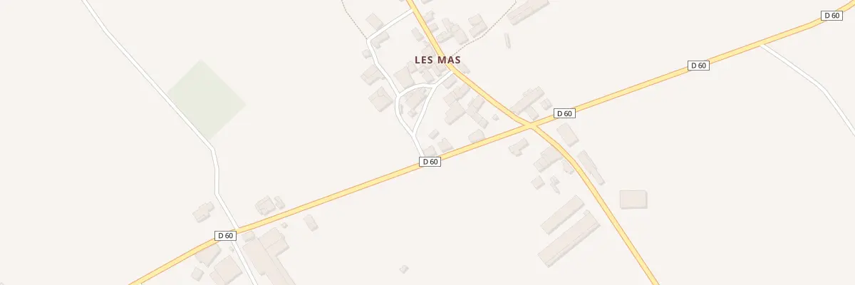 Plan du 5123 Les Mas à Saint-Adjutory