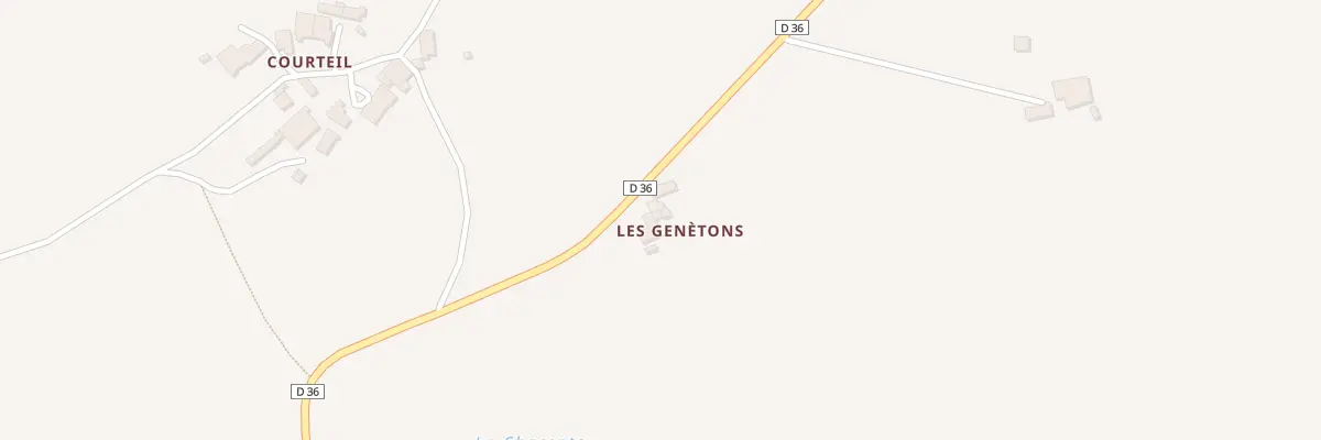 Plan du 5158 Les Genetons à Saint-Coutant