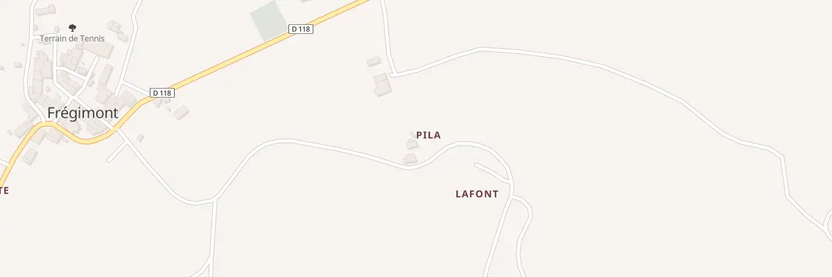 Plan du 455 Rte de la Masse à Frégimont