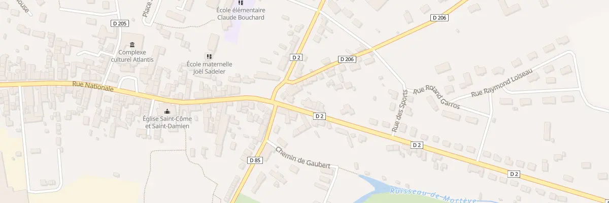 Plan du 6 Av François Mitterrand à Saint-Cosme-en-Vairais