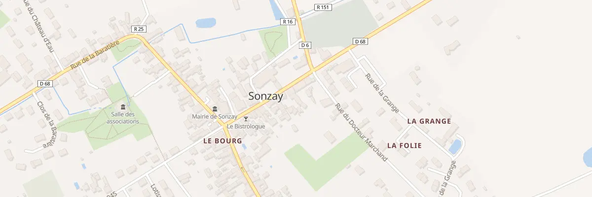 Plan du 38 Rue du 11 Novembre 1918 à Sonzay