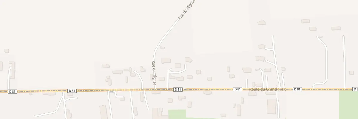 Plan du 756 Rte du Grand Trait à Saint-Antoine-la-Forêt
