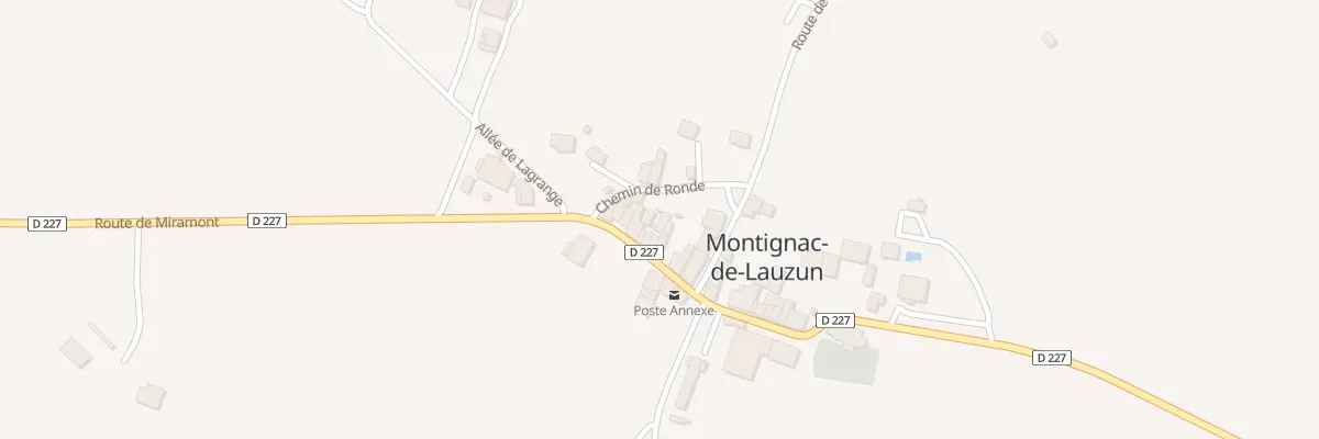 Plan du 26 Le Bourg Nord à Montignac-de-Lauzun