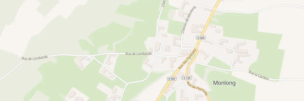 Plan du 10 Rue de Lombarde à Monlong