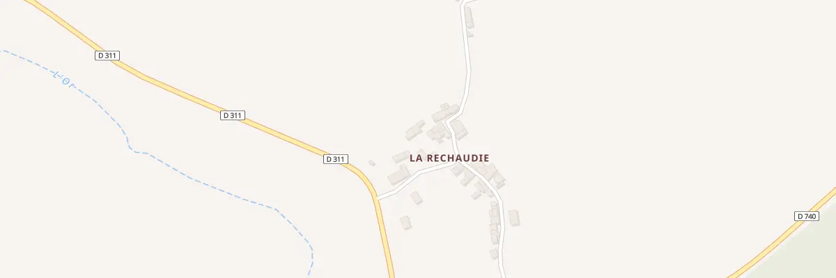 Plan du 5135 La Rechaudie à Saint-Coutant