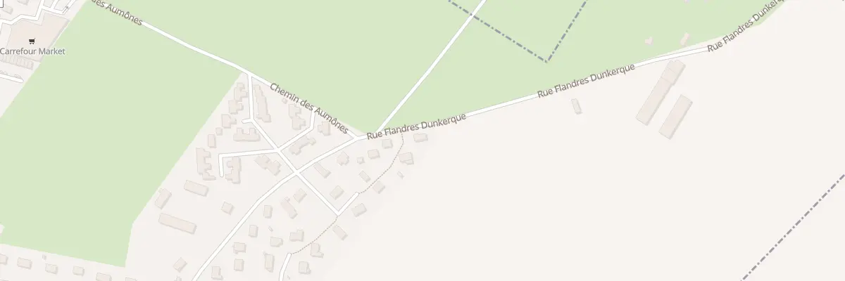 Plan du 22 Rue Flandres Dunkerque à Thiberville