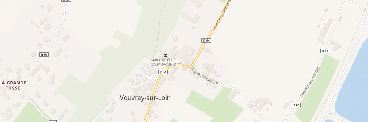 Plan du 2 Rue Oscar Moneris à Montval-sur-Loir