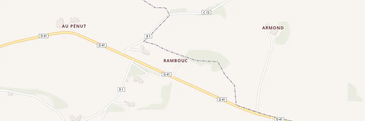 Plan du 5069 Rambouc à La Romieu