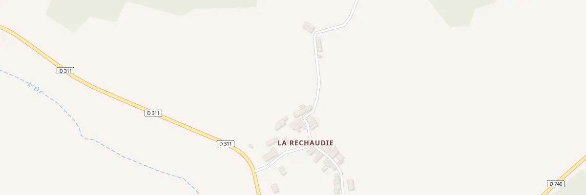 Plan du 17 La Rechaudie à Saint-Coutant