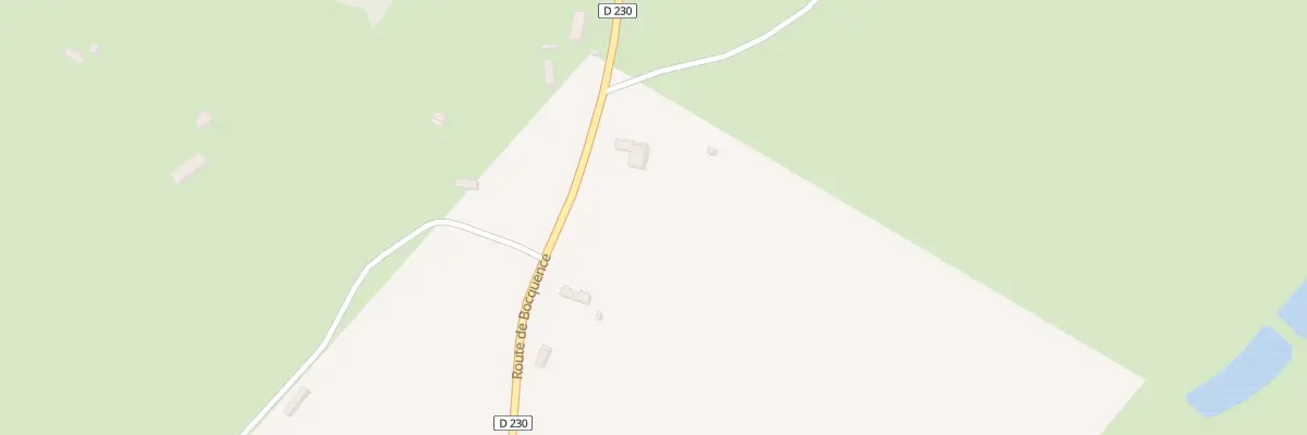 Plan du 1888 Rte de Bocquence à Saint-Evroult-Notre-Dame-du-Bois
