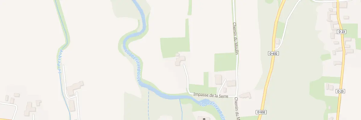 Plan du 4 Imp de la Serre à Puntous
