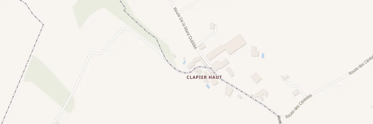 Plan du 20 Clapier Haut à Singleyrac