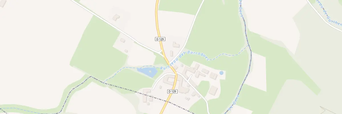 Plan du 5057 Pe de la Coume à Tajan