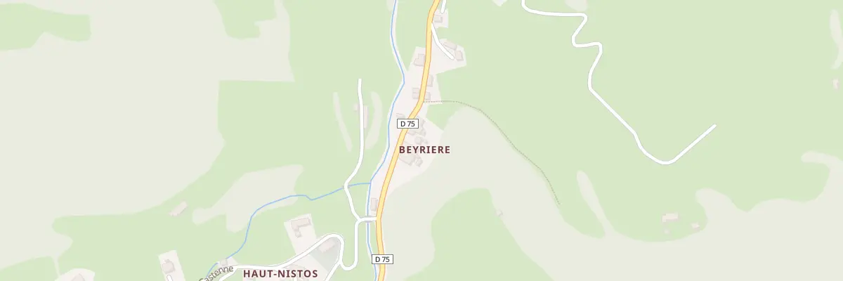 Plan du 36 Rte Vallee de Nistos à Nistos