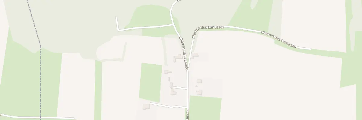 Plan du 17 Che de la Lande à Anères