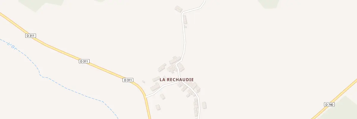 Plan du 15 La Rechaudie à Saint-Coutant