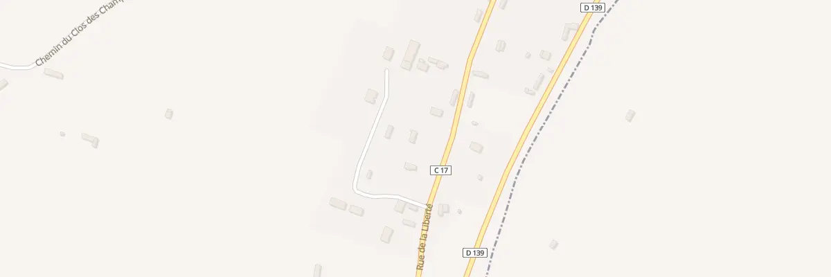 Plan du 385 Rue de la Liberté à Saint-Symphorien
