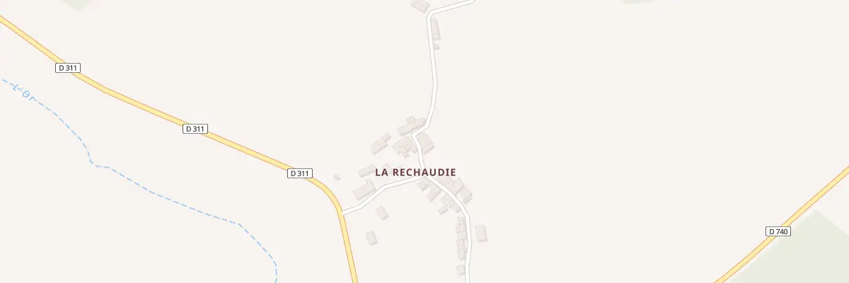 Plan du 18 La Rechaudie à Saint-Coutant